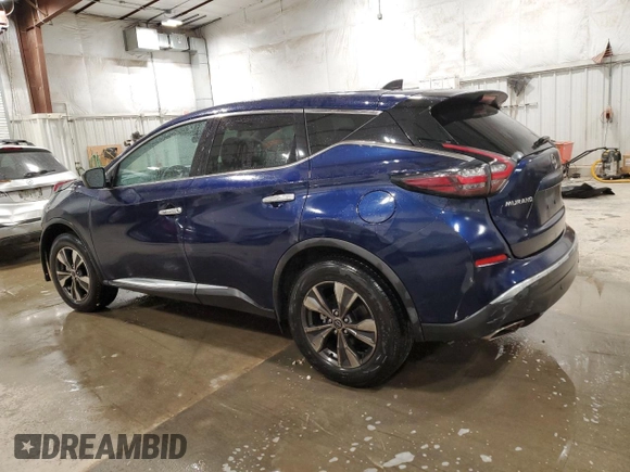 2023 Nissan Murano S with VIN 5N1AZ2AJ0PC124352, listed as a Copart auction lot 88493895 with 57,548 mi miles and Clean title. Bid and sale history available at DreamBid. Image 2.