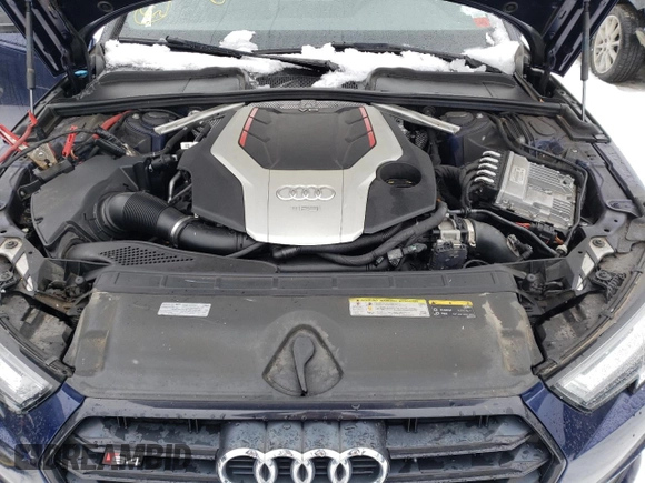 2019 Audi S4 Premium Plus with VIN WAUB4AF42KA116727, listed as a Copart auction lot 38506674 with 76,411 mi miles. Bid and sale history available at carsss.com. Image 11.