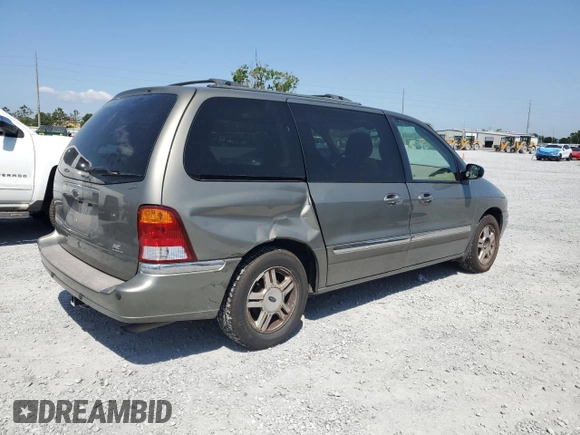 2003 Ford Windstar SE with VIN 2FMZA52433BB40379, listed as a Copart auction lot 52903185 with 92,018 mi miles and Salvage Title. Bid and sale history available at carsss.com. Image 3.
