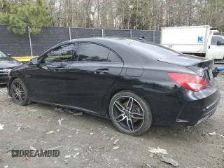2018 Mercedes-Benz CLA with VIN WDDSJ4EB2JN613027, listed as a Copart auction lot 48057185 with 114,726 mi miles and Salvage Title. Bid and sale history available at carsss.com. Image 2.