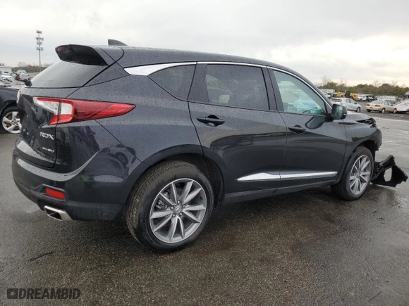 2024 Acura RDX w/Technology Package with VIN 5J8TC2H55RL015249, listed as a Copart auction lot 83225824 with 4,113 mi miles and Salvage Title. Bid and sale history available at carsss.com. Image 3.