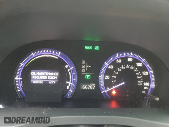 2010 Lexus HS 250h with VIN JTHBB1BA9A2025966, listed as a Copart auction lot 78516984 with 166,282 mi miles and Clean Title. Bid and sale history available at DreamBid. Image 9.