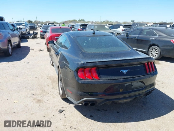 2022 Ford Mustang EcoBoost with VIN 1FA6P8TH8N5140335, listed as a IAAI auction lot 41777549 with 9,722 mi miles and . Bid and sale history available at DreamBid. Image 3.