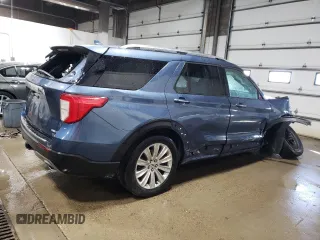 2020 Ford Explorer Limited with VIN 1FMSK8FH9LGB63915, listed as a Copart auction lot 49059425 with 48,409 mi miles and Salvage Title. Bid and sale history available at carsss.com. Image 3.