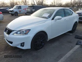 2013 Lexus IS 250 with VIN JTHCF5C27D5063030, listed as a IAAI auction lot 41475197 with 120,501 mi miles and . Bid and sale history available at DreamBid. Image 17.