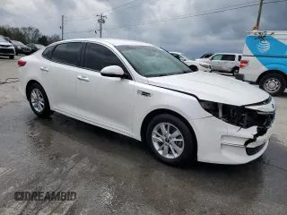 2017 Kia Optima LX with VIN KNAGT4L39H5174955, listed as a Copart auction lot 51439655 with 89,325 mi miles and Salvage Title. Bid and sale history available at carsss.com. Image 4.