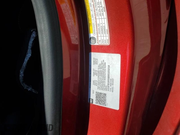 2024 Chevrolet Camaro 1LT z VIN 1G1FB1RS8R0103218, wystawiony jako Copart lot #56573255 z przebiegiem 29 118 mil mil oraz Szkoda całkowita • Salvage title. Historia ofert i sprzedaży dostępna na DreamBid. Obrazek 13.