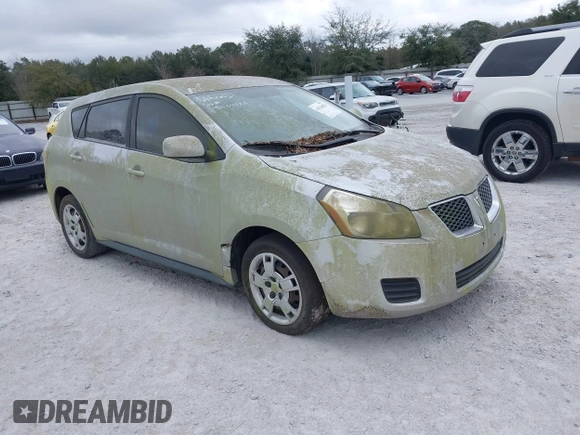 2010 Pontiac Vibe w/1SB with VIN 5Y2SP6E09AZ416271, listed as a IAAI auction lot 41534423 with 195,878 mi miles. Bid and sale history available at carsss.com. Image 1.