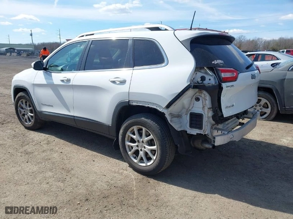 2015 Jeep Cherokee Latitude with VIN 1C4PJMCS1FW795579, listed as a IAAI auction lot 41661163 with 108,246 mi miles. Bid and sale history available at carsss.com. Image 3.