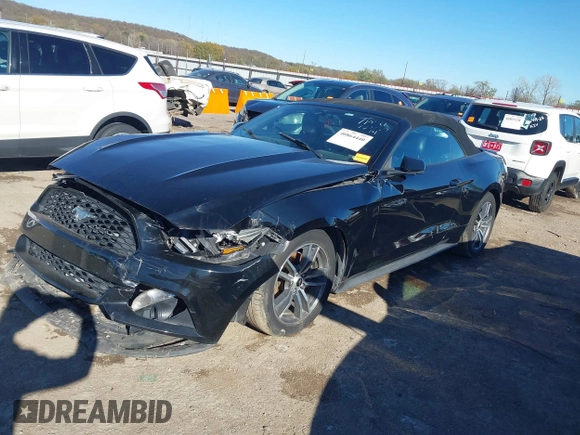 2016 Ford Mustang EcoBoost Premium with VIN 1FATP8UH1G5212920, listed as a IAAI auction lot 40864440 with 124,245 mi miles and . Bid and sale history available at carsss.com. Image 17.