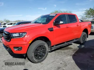2022 Ford Ranger XL with VIN 1FTER4FH1NLD35127, listed as a Copart auction lot 58327395 with 33,405 mi miles and Salvage title. Bid and sale history available at DreamBid. Image 1.
