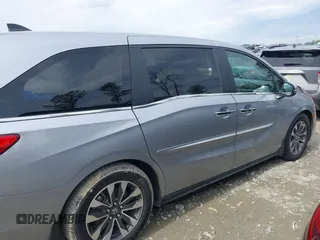 2022 Honda Odyssey EX-L with VIN 5FNRL6H72NB059451, listed as a IAAI auction lot 41454609 with 47,830 mi miles and . Bid and sale history available at DreamBid. Image 12.
