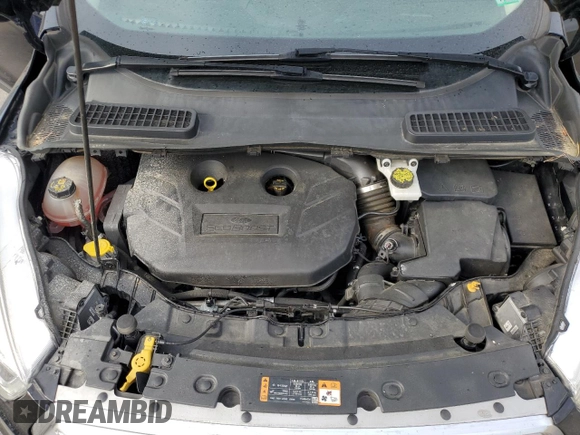 2019 Ford Escape Titanium with VIN 1FMCU0J95KUB14713, listed as a Copart auction lot 55887895 with 85,414 mi miles and Salvage title. Bid and sale history available at DreamBid. Image 12.