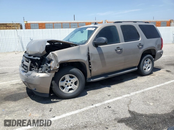 2007 Chevrolet Tahoe LS with VIN 1GNFC13J47R151058, listed as a Copart auction lot 60741285 with 210,749 mi miles and Salvage title. Bid and sale history available at DreamBid. Image 1.