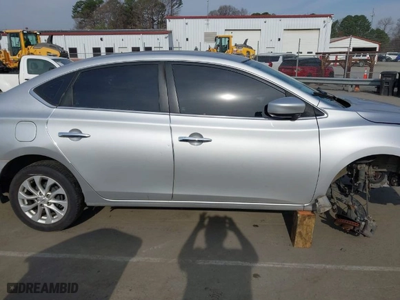2019 Nissan Sentra SV with VIN 3N1AB7APXKY202357, listed as a IAAI auction lot 41795476 with 107,406 mi miles. Bid and sale history available at carsss.com. Image 13.