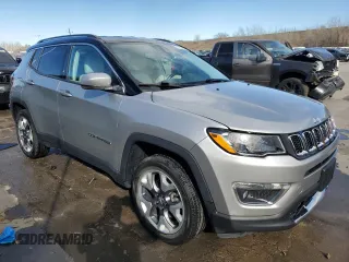 2021 Jeep Compass Limited with VIN 3C4NJDCB6MT599633, listed as a Copart auction lot 50363305 with 58,419 mi miles and Salvage Title. Bid and sale history available at carsss.com. Image 4.