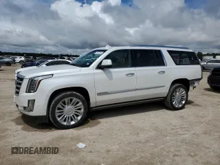 2019 Cadillac Escalade ESV Premium Luxury z VIN 1GYS3JKJ2KR133315, wystawiony jako Copart lot #70761264 z przebiegiem 73 282 mil mil oraz Szkoda całkowita • Salvage title. Historia ofert i sprzedaży dostępna na DreamBid. Obrazek 1.