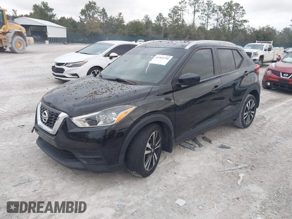 2019 Nissan Kicks S with VIN 3N1CP5CU3KL478152, listed as a IAAI auction lot 41561290 with 36,242 mi miles. Bid and sale history available at carsss.com. Image 17.