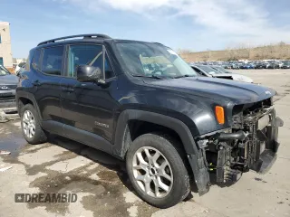 2017 Jeep Renegade Altitude with VIN ZACCJBBB2HPE73571, listed as a Copart auction lot 52118875 with 137,101 mi miles and Salvage title. Bid and sale history available at DreamBid. Image 4.