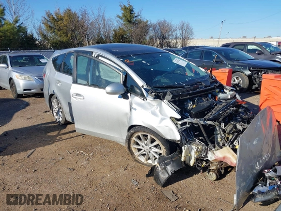 2012 Toyota Prius Two with VIN JTDZN3EU0C3123239, listed as a IAAI auction lot 41649249 with Not Provided miles and . Bid and sale history available at DreamBid. Image 1.