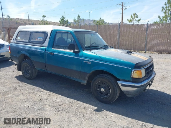 1994 Ford Ranger Splash with VIN 1FTCR10A5RPA45781, listed as a IAAI auction lot 42087365 with 8,369 mi miles. Bid and sale history available at carsss.com. Image 1.
