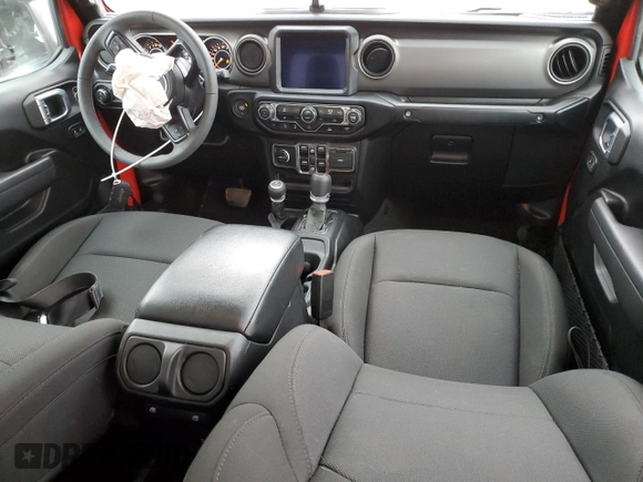 2023 Jeep Gladiator Sport S z VIN 1C6HJTAG4PL503155, wystawiony jako Copart lot #65074815 z przebiegiem 17 480 mil mil oraz Szkoda całkowita • Salvage title. Historia ofert i sprzedaży dostępna na DreamBid. Obrazek 8.
