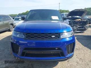 2021 Land Rover Range Rover Sport SVR with VIN SALWZ2RE4MA781110, listed as a IAAI auction lot 42143199 with 26,473 mi miles and . Bid and sale history available at DreamBid. Image 12.