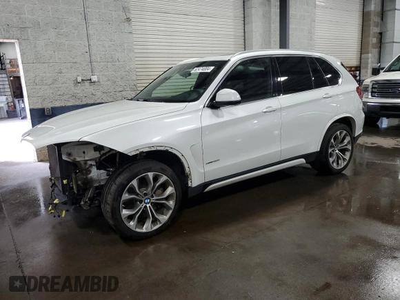 2017 BMW X5 xDrive50i with VIN 5UXKR6C57H0J84002, listed as a Copart auction lot 62474004 with 109,029 mi miles and Salvage title. Bid and sale history available at DreamBid. Image 1.