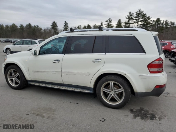2008 Mercedes-Benz GL-Class 5.5L with VIN 4JGBF86E08A424305, listed as a Copart auction lot 84142524 with 203,885 mi miles and Salvage Title. Bid and sale history available at carsss.com. Image 2.