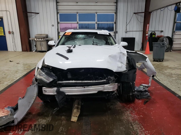 2017 Audi A6 Premium Plus with VIN WAUG8AFC1HN012605, listed as a Copart auction lot 83251664 with 0 mi miles and Salvage Title. Bid and sale history available at carsss.com. Image 5.