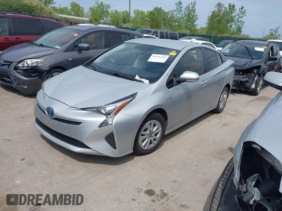 2016 Toyota Prius Two z VIN JTDKBRFU7G3002502, wystawiony jako IAAI lot #42241469 z przebiegiem 120 049 mil mil oraz . Historia ofert i sprzedaży dostępna na DreamBid. Obrazek 2.