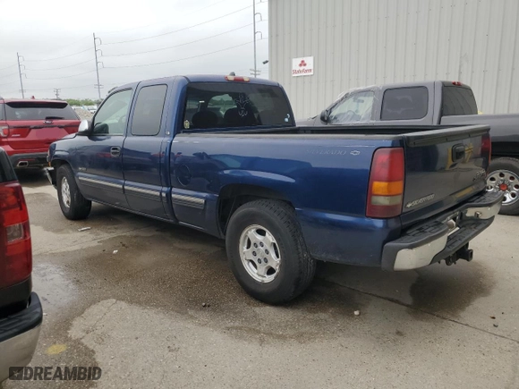 2002 Chevrolet Silverado 1500 LS with VIN 2GCEC19T221277823, listed as a Copart auction lot 51314965 with 131,439 mi miles and Salvage Title. Bid and sale history available at carsss.com. Image 2.