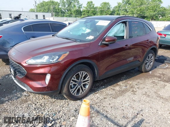 2021 Ford Escape SEL with VIN 1FMCU9H60MUA61602, listed as a IAAI auction lot 42476639 with 81,688 mi miles and . Bid and sale history available at DreamBid. Image 18.