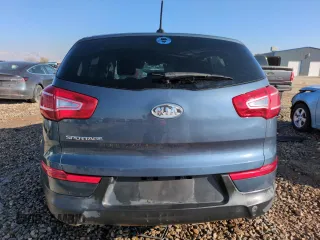 2012 Kia Sportage LX with VIN KNDPB3A22C7328493, listed as a Copart auction lot 88699325 with 123,994 mi miles and Salvage Title. Bid and sale history available at carsss.com. Image 6.