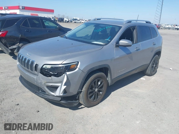 2019 Jeep Cherokee Latitude with VIN 1C4PJMCB9KD442979, listed as a IAAI auction lot 41645520 with 108,261 mi miles. Bid and sale history available at carsss.com. Image 18.