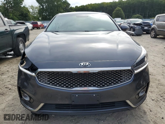 2018 Kia Cadenza Premium with VIN KNALB4J1XJ5127541, listed as a Copart auction lot 70212834 with 75,475 mi miles and Salvage Title. Bid and sale history available at carsss.com. Image 5.