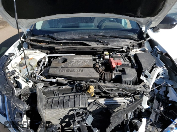 2023 Nissan Rogue S with VIN 5N1BT3AB2PC885260, listed as a Copart auction lot 48821525 with 38,672 mi miles and Salvage title. Bid and sale history available at DreamBid. Image 12.