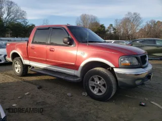 2001 Ford F-150 XLT with VIN 1FTRW08W01KD52354, listed as a Copart auction lot 42524255 with Not provided miles and Non repairable. Bid and sale history available at DreamBid. Image 4.