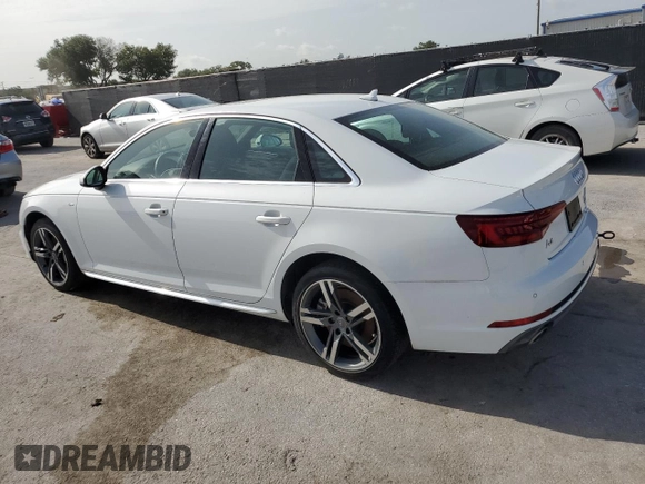 2018 Audi A4 Premium Plus с VIN WAUENAF4XJN016666, выставлен на аукционе Copart как лот 59632145 с пробегом Не указан миль и Чистый • Clean title. История ставок и продаж доступна на DreamBid. Изображение 2.
