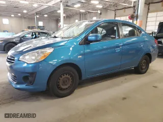 2017 Mitsubishi Mirage G4 ES with VIN ML32F3FJ8HHF08034, listed as a Copart auction lot 52230055 with 130969 miles and Clean Title. Bid and sale history available at carsss.com. Image 1.