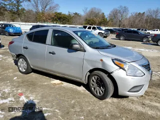 2015 Nissan Versa SV with VIN 3N1CN7APXFL851725, listed as a Copart auction lot 45747845 with 151,719 mi miles and Salvage title. Bid and sale history available at DreamBid. Image 4.