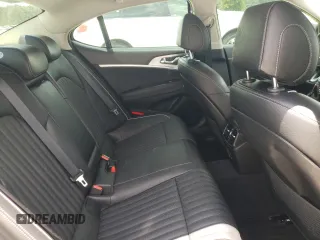 2021 Genesis G70 2.0T with VIN KMTG34LA7MU070211, listed as a Copart auction lot 59613564 with 18,062 mi miles and Salvage Title. Bid and sale history available at carsss.com. Image 10.