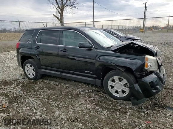 2012 GMC Terrain SLE-1 with VIN 2GKALMEK5C6168195, listed as a Copart auction lot 50909545 with 135,730 mi miles and Salvage Title. Bid and sale history available at carsss.com. Image 10.