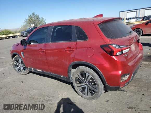 2021 Mitsubishi Outlander Sport SE with VIN JA4APVAU0MU023317, listed as a Copart auction lot 77615924 with 0 mi miles and Salvage Title. Bid and sale history available at carsss.com. Image 2.