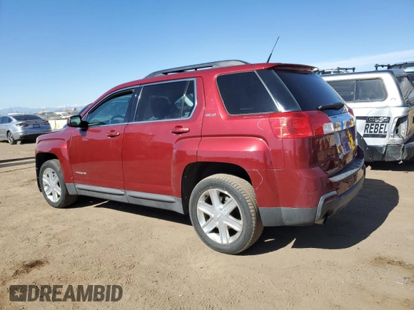 2011 GMC Terrain SLE-2 with VIN 2CTFLTE5XB6282301, listed as a Copart auction lot 46076165 with 166,475 mi miles and Salvage Title. Bid and sale history available at carsss.com. Image 2.