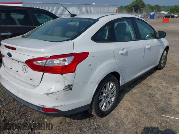 2012 Ford Focus SE with VIN 1FAHP3F21CL192126, listed as a IAAI auction lot 42598631 with 125,741 mi miles and . Bid and sale history available at DreamBid. Image 4.