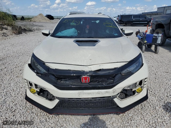 2021 Honda Civic Type R Touring with VIN SHHFK8G71MU203345, listed as a Copart auction lot 65242354 with 0 mi miles and Salvage Title. Bid and sale history available at carsss.com. Image 5.