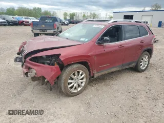 2017 Jeep Cherokee Limited с VIN 1C4PJMDS5HW515566, выставлен на аукционе Copart как лот 56894535 с пробегом 179 776 миль миль и Списание • Salvage title. История ставок и продаж доступна на DreamBid. Изображение 1.