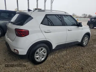 2020 Hyundai Venue SEL with VIN KMHRC8A36LU018470, listed as a Copart auction lot 47619475 with 118,834 mi miles and Clean Title. Bid and sale history available at DreamBid. Image 3.