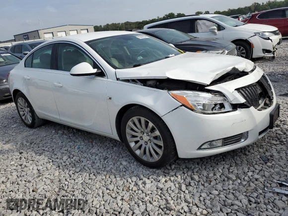 2011 Buick Regal CXL RL3 with VIN W04GR5EC5B1005075, listed as a Copart auction lot 70300034 with 69,094 mi miles and Salvage Title. Bid and sale history available at carsss.com. Image 4.
